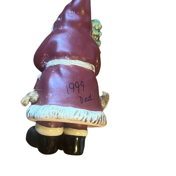 Vintage‎ Christmas Tree Ornament ceramic Santa - Picture 6 of 6